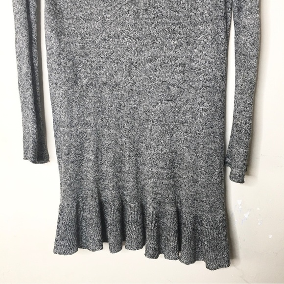 Free People Ruffle Your Hem Tunic Linen Knit Small - Picture 7 of 9